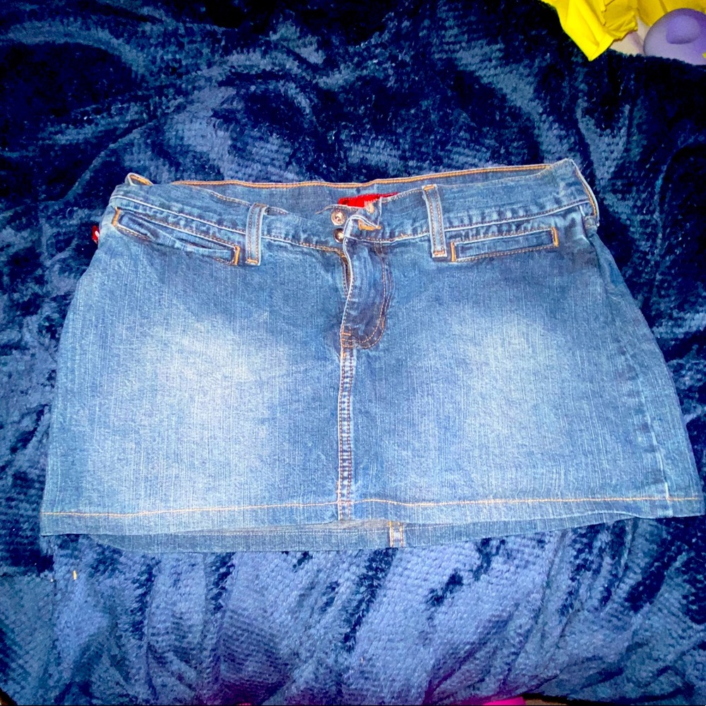 Hollister 2000s Jean mini skirt